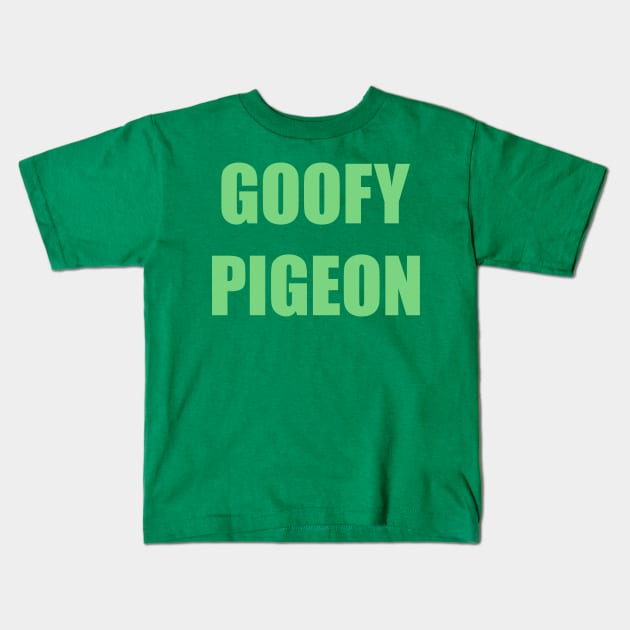 Goofy Pigeon iCarly Penny Tee Kids T-Shirt by penny tee